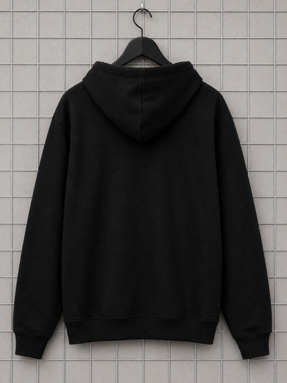 Sweat noir brodé